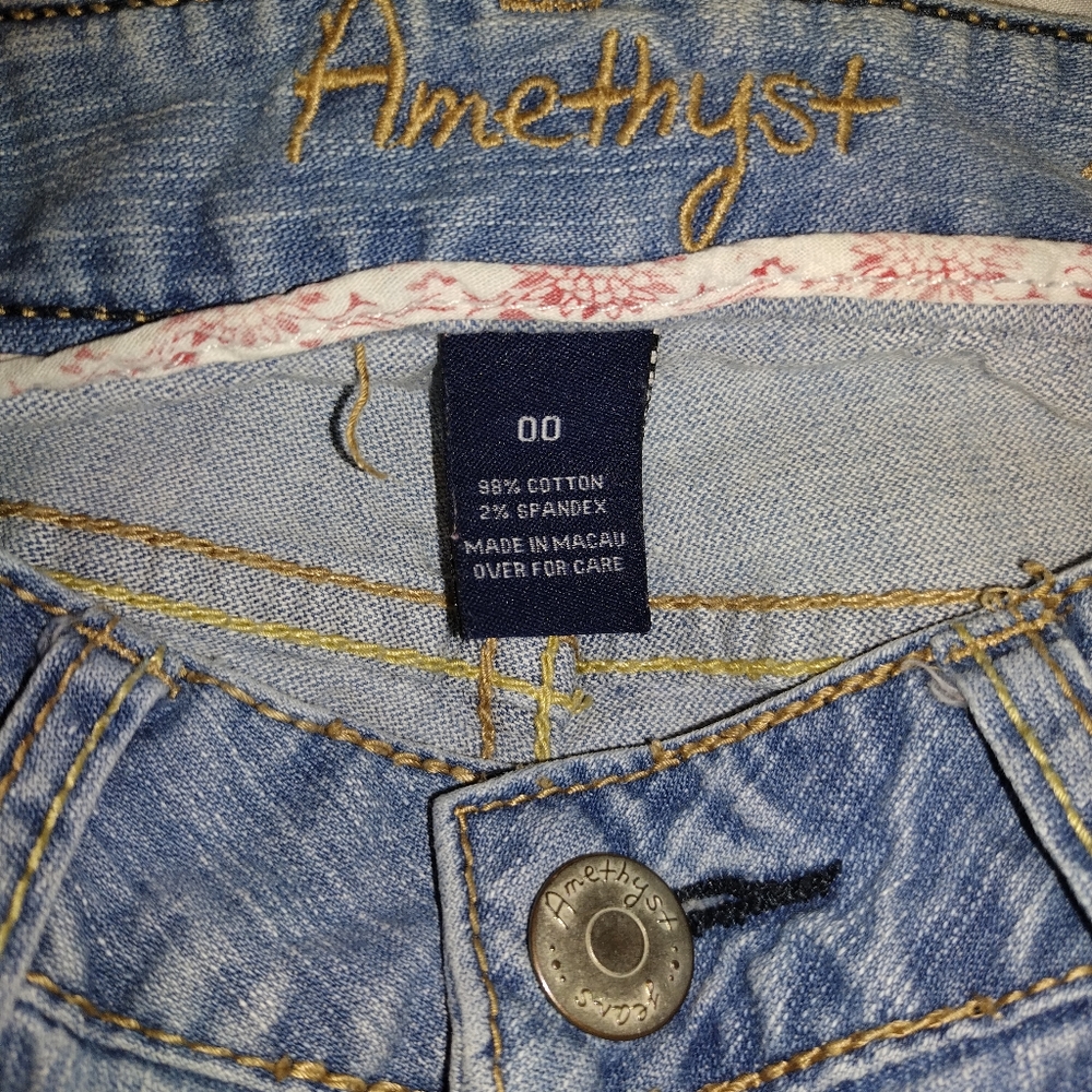 amethyst skinny jeans size 00 womens - Picture 7 of 7